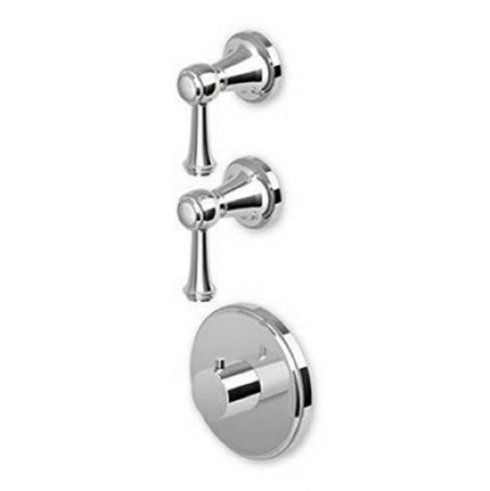 Built-In Thermostatic Shower Mixer With 2 Volume Controls