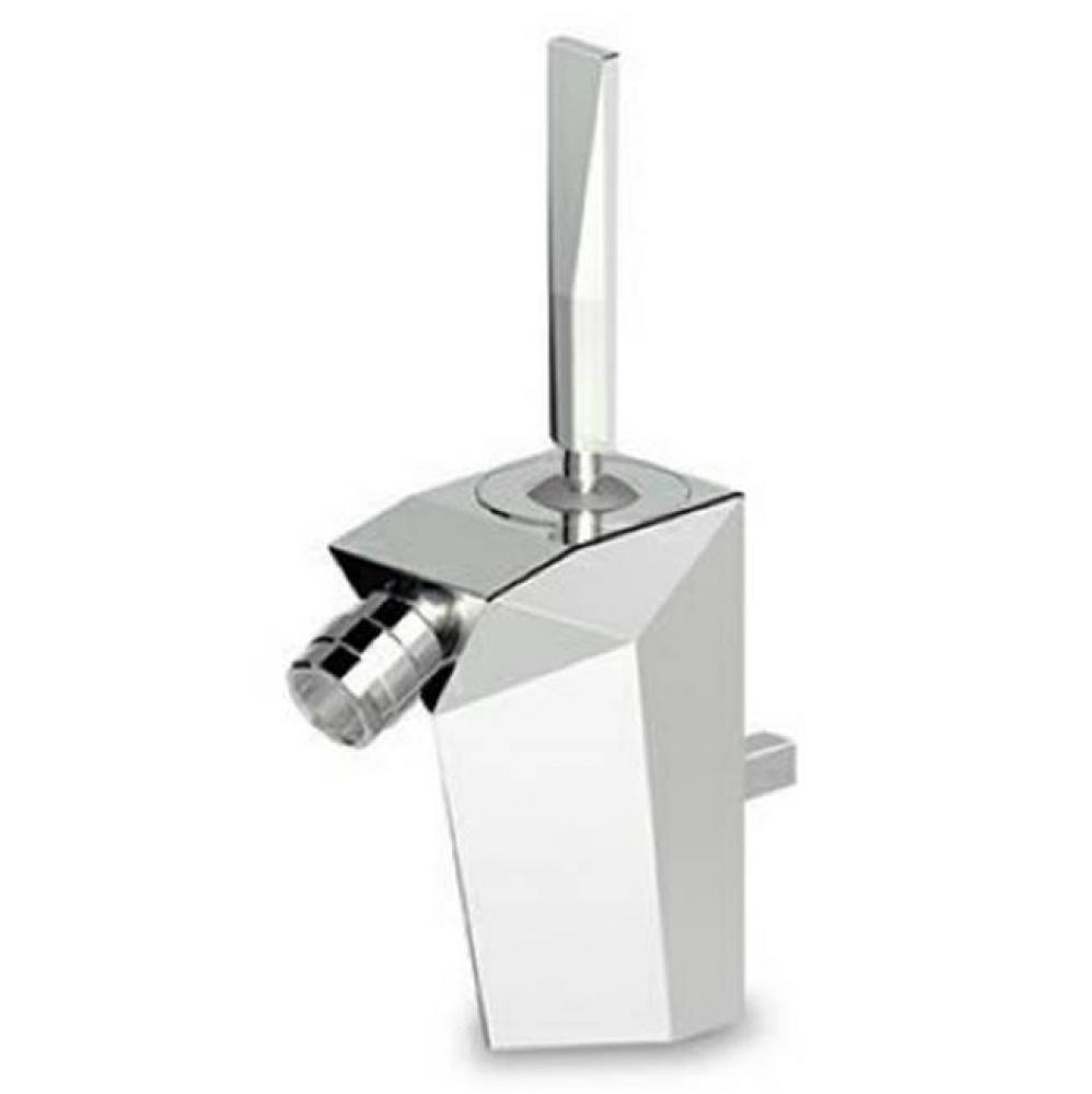 Single Lever Bidet Mixer, Pop-Up Waste, Flexible Tails