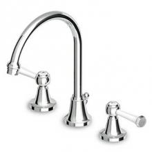 Zucchetti Faucets ZAM406.195E - 3 Hole Basin Mixer Fixed Spout