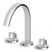 Zucchetti Faucets ZD5437.195E - 3 Hole Basin Mixer