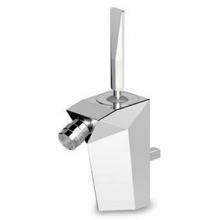 Zucchetti Faucets ZW1344.195E - Single Lever Bidet Mixer, Pop-Up Waste, Flexible Tails