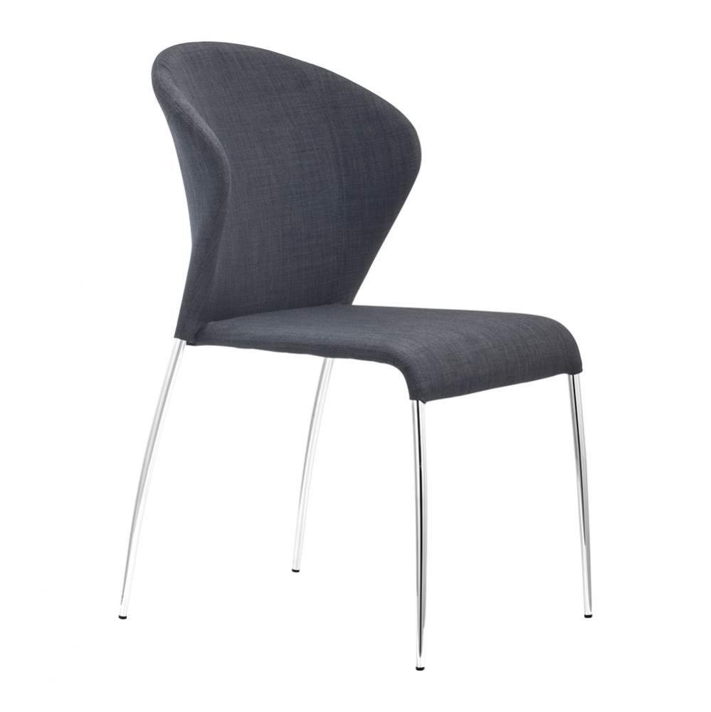 Oulu Dining Chair (Set of 4) Graphite