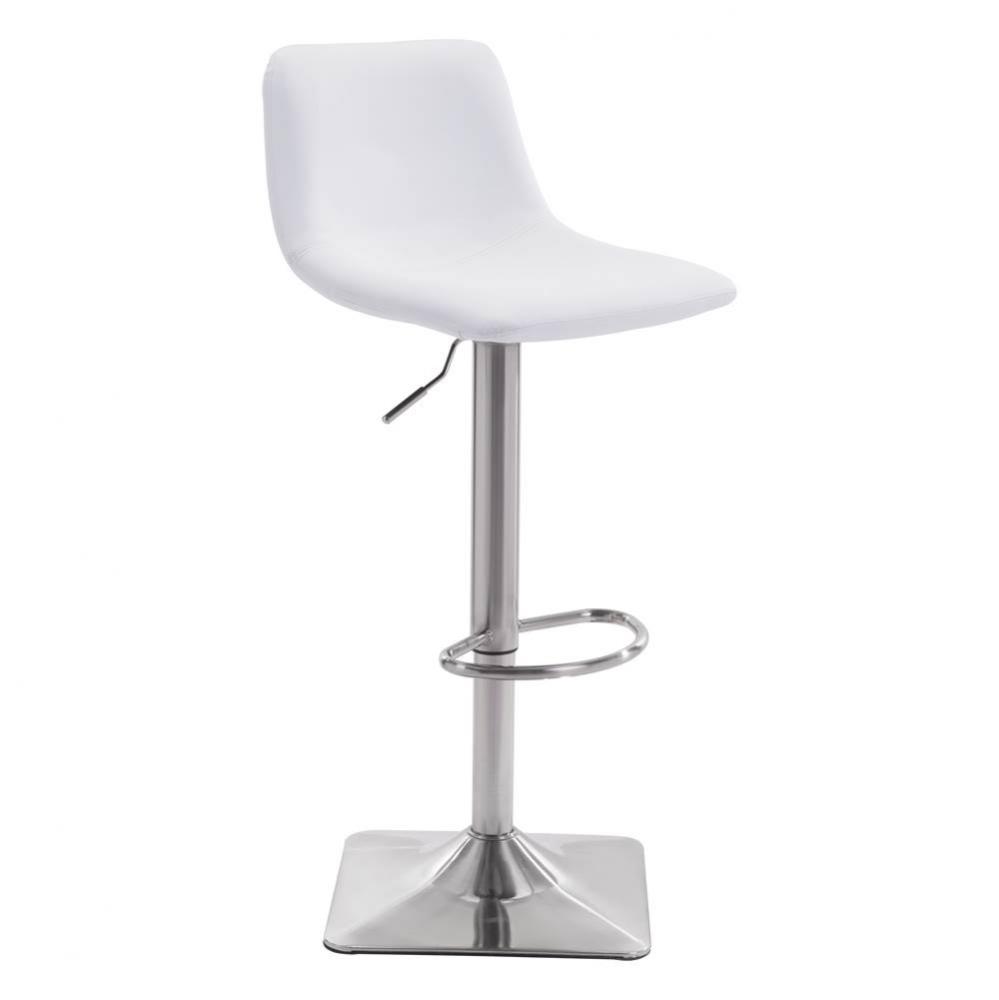 Cougar Bar Chair White