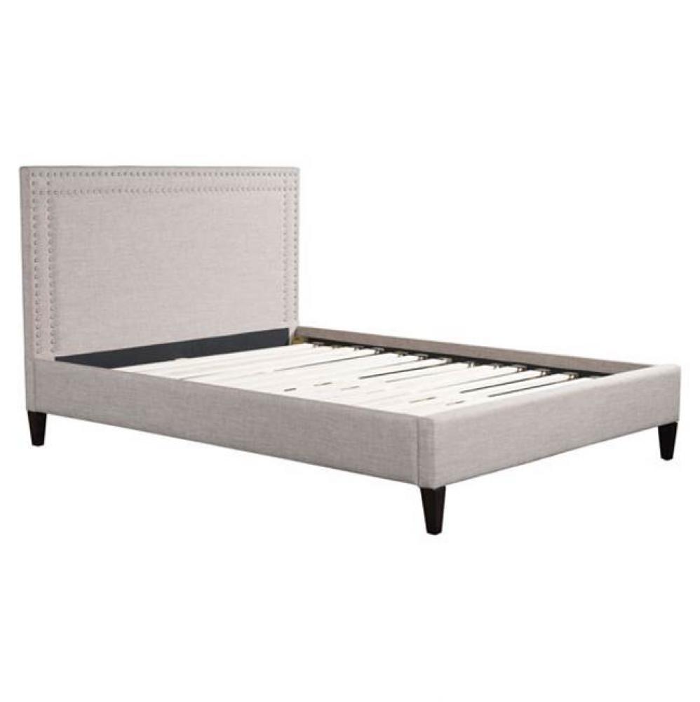 Renaissance Queen Bed Dove Gray