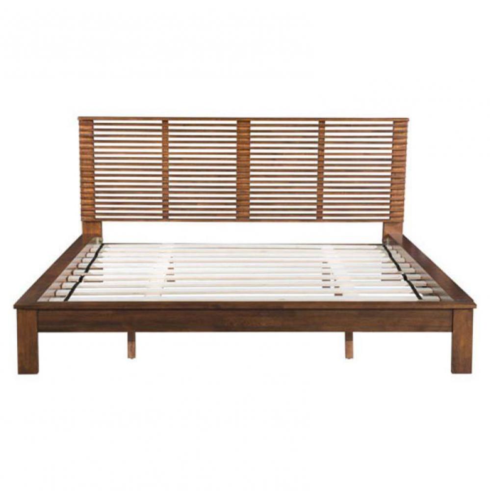 Linea King Bed Walnut