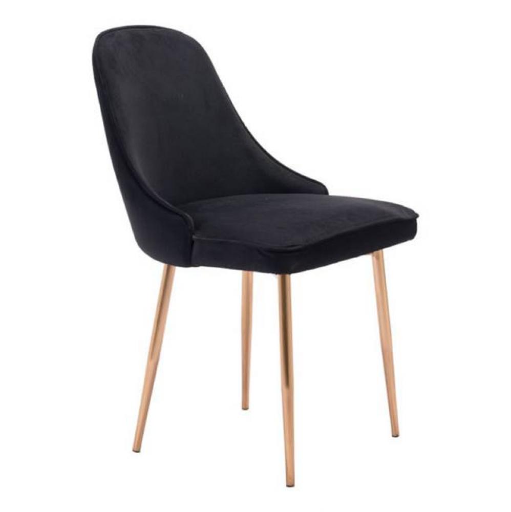 Merritt Dining Chair Black Velvet