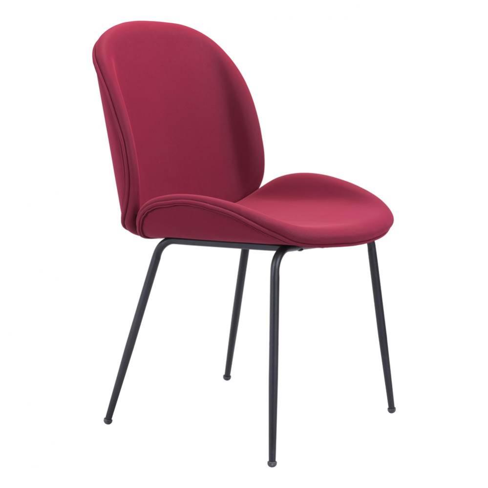 Miles Dining Chair (Set of 2) Red