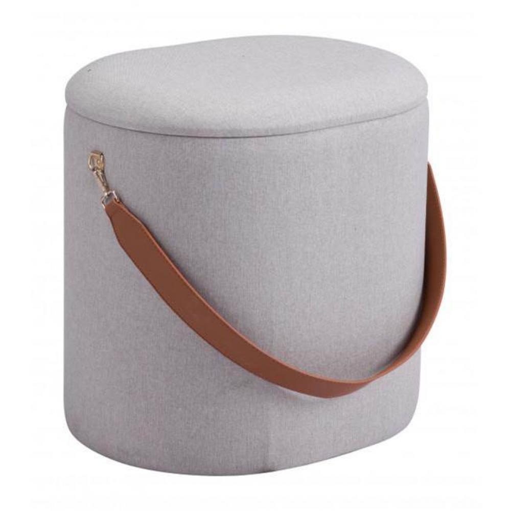 Harriet Storage Ottoman Beige