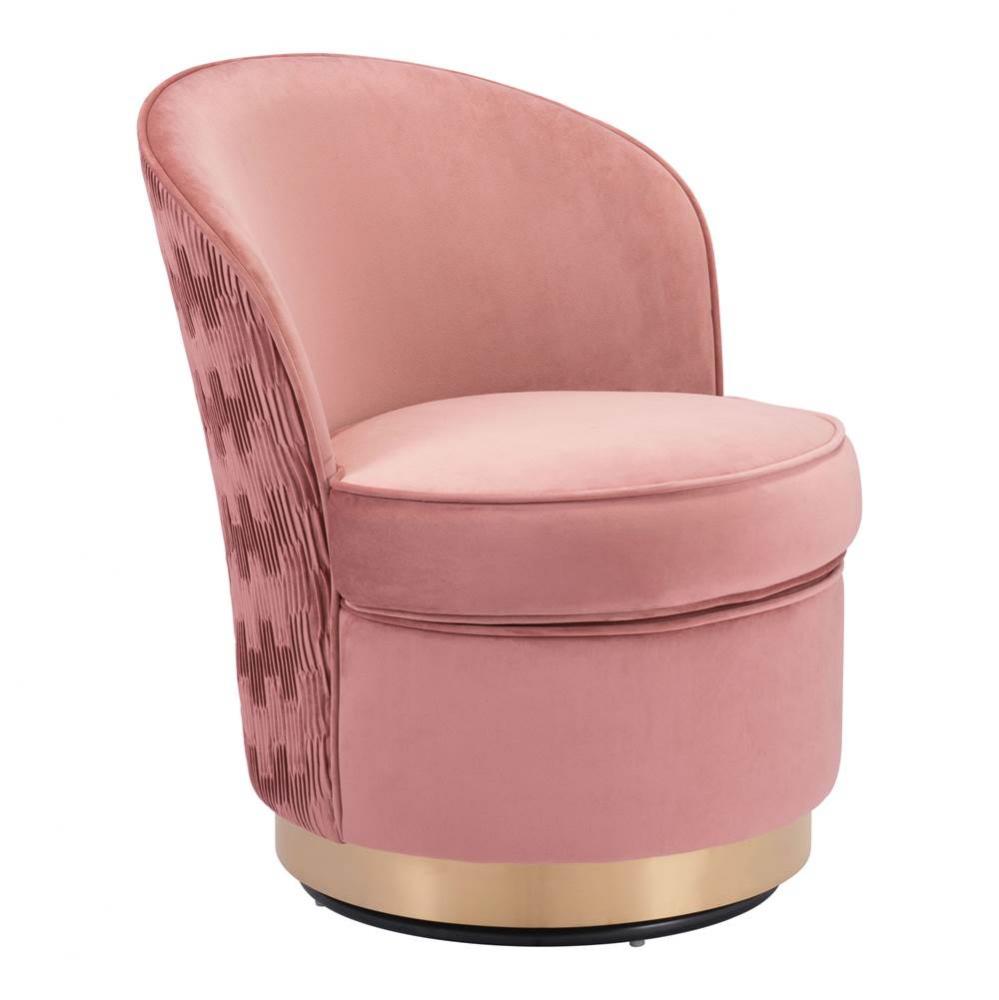 Zelda Accent Chair Pink