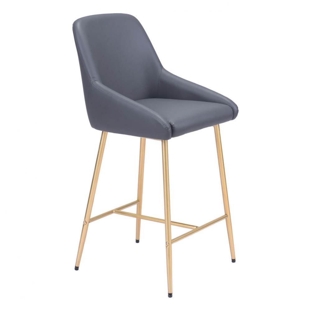 Mira Counter Chair Gray