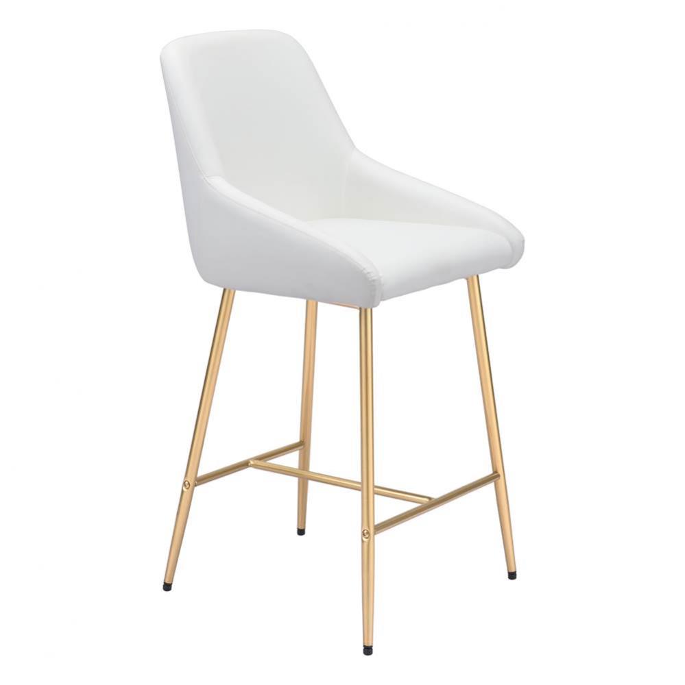 Mira Counter Chair White