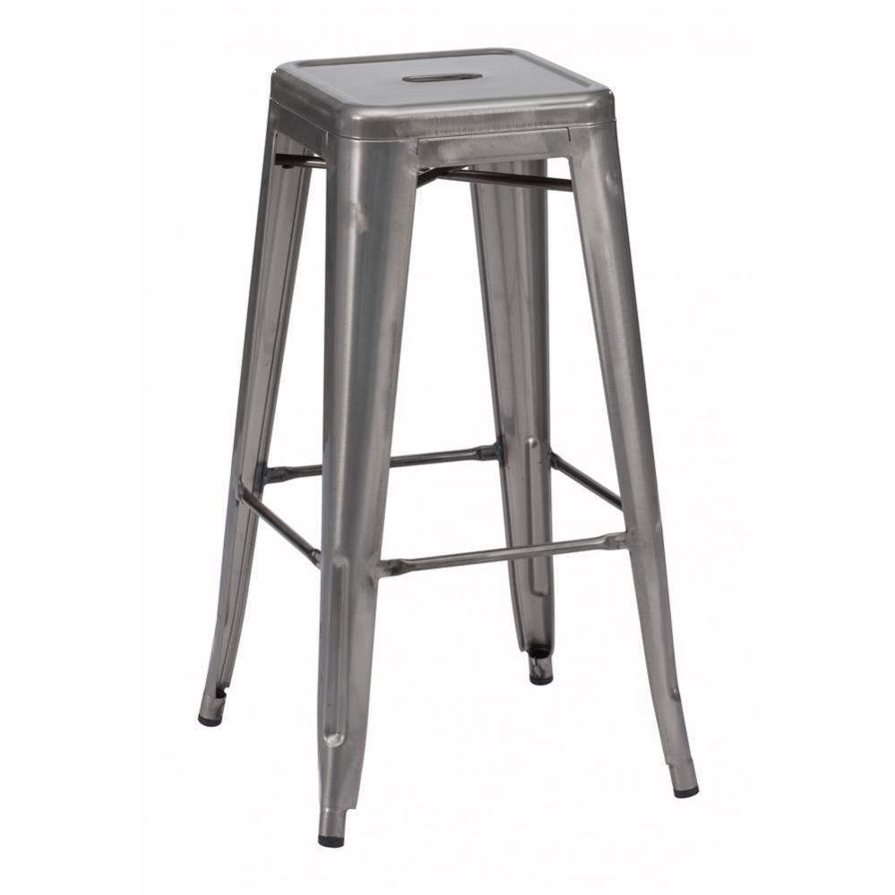 Marius Barstool Gunmetal (Set of 2)