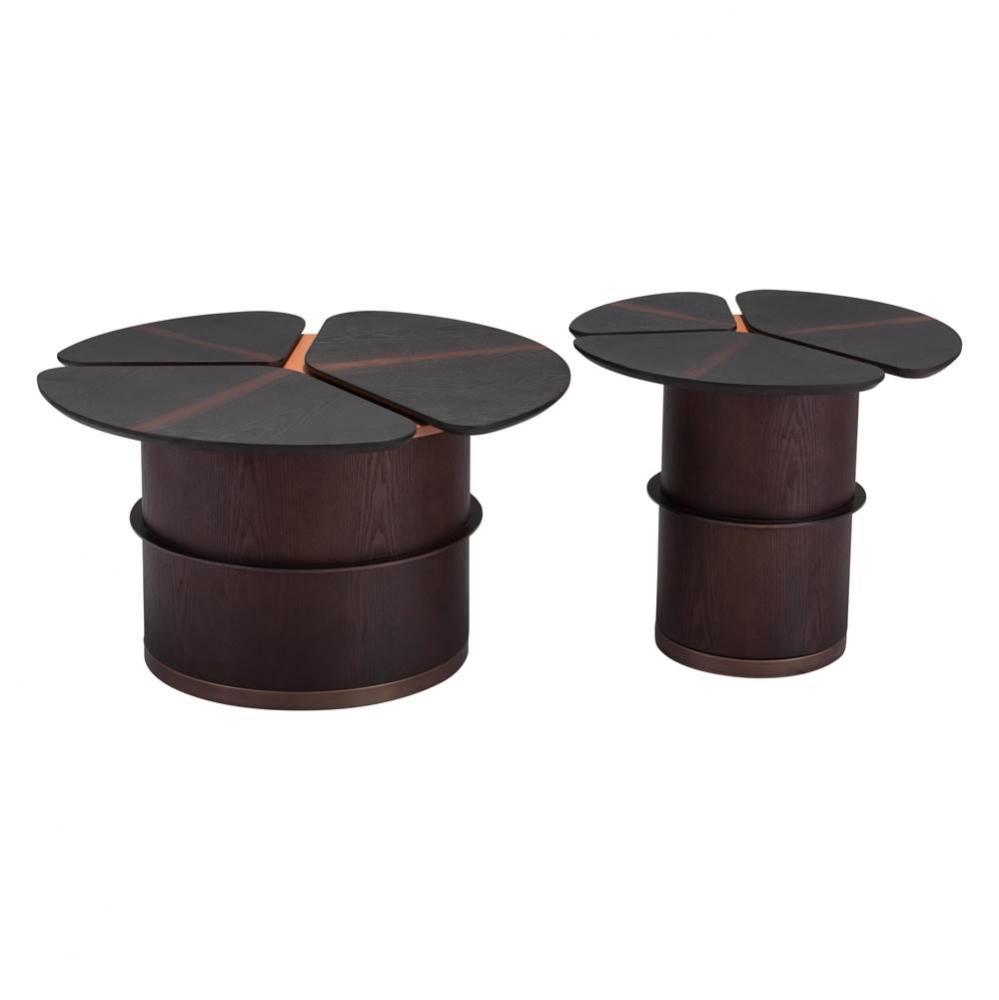 Set of 2 Martin Coffee Tables Multicolor