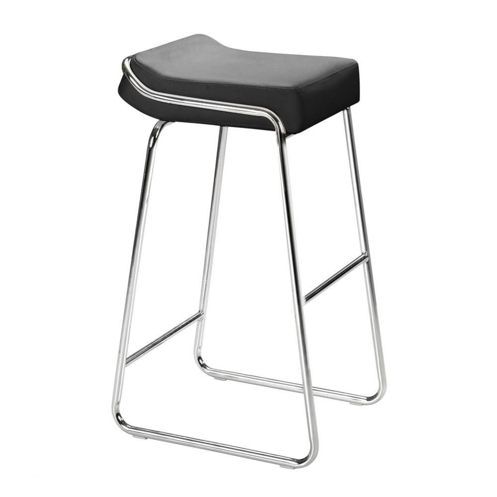 Wedge Barstool (Set of 2) Black