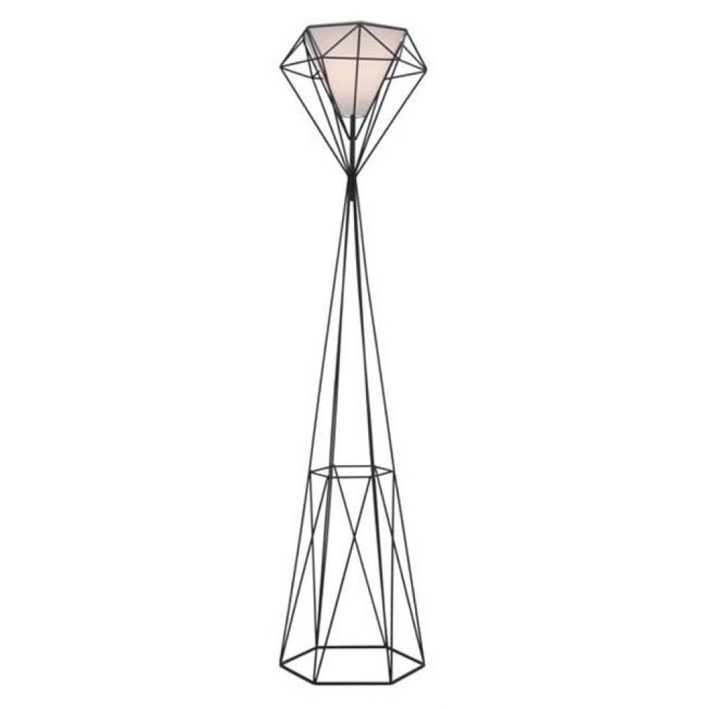 Delancey Floor Lamp Black