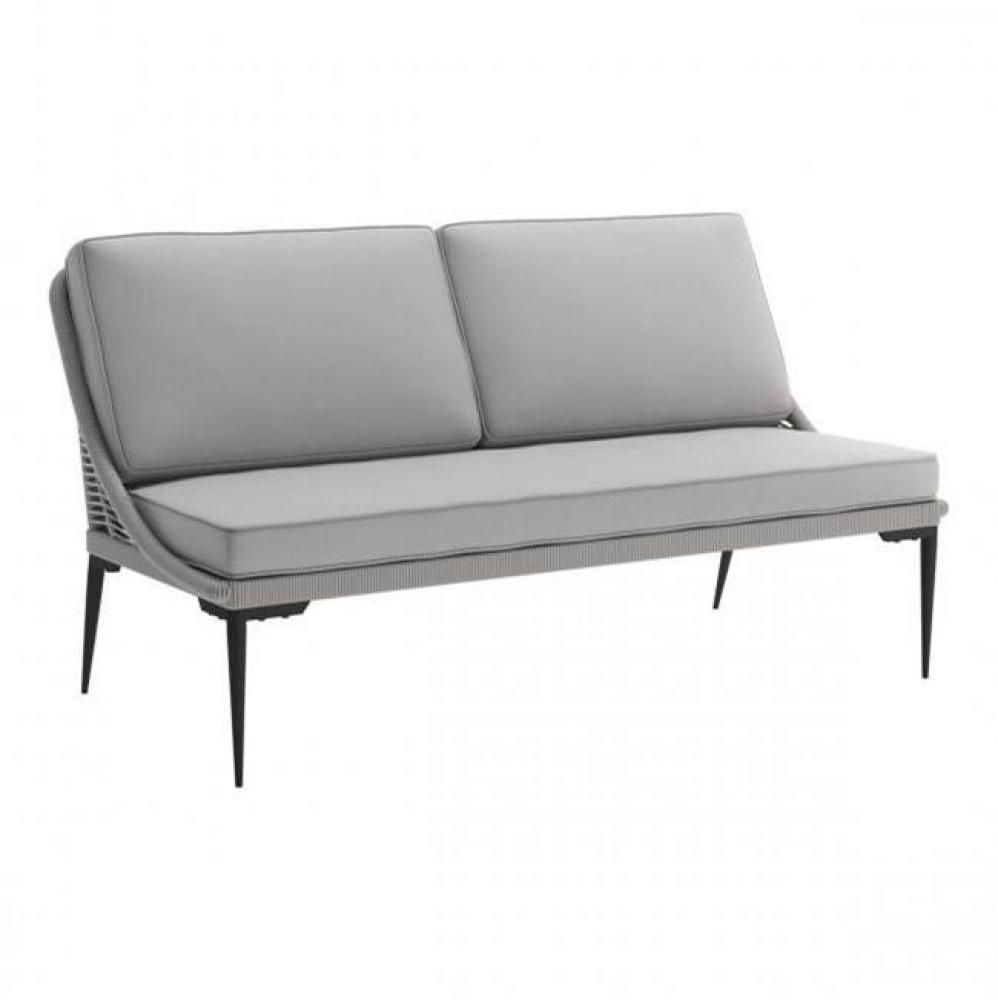 Tahiti Sofa Black & Dark Gray