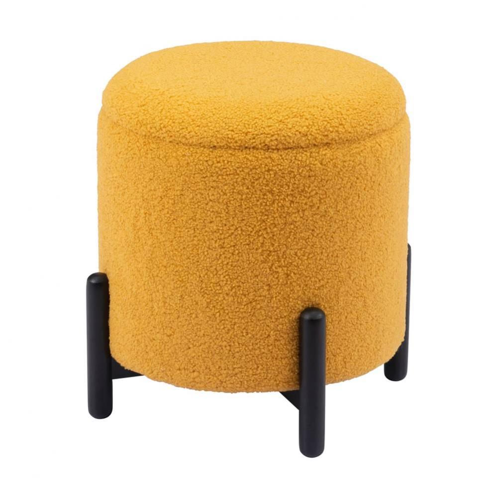 Calistoga Ottoman Yellow