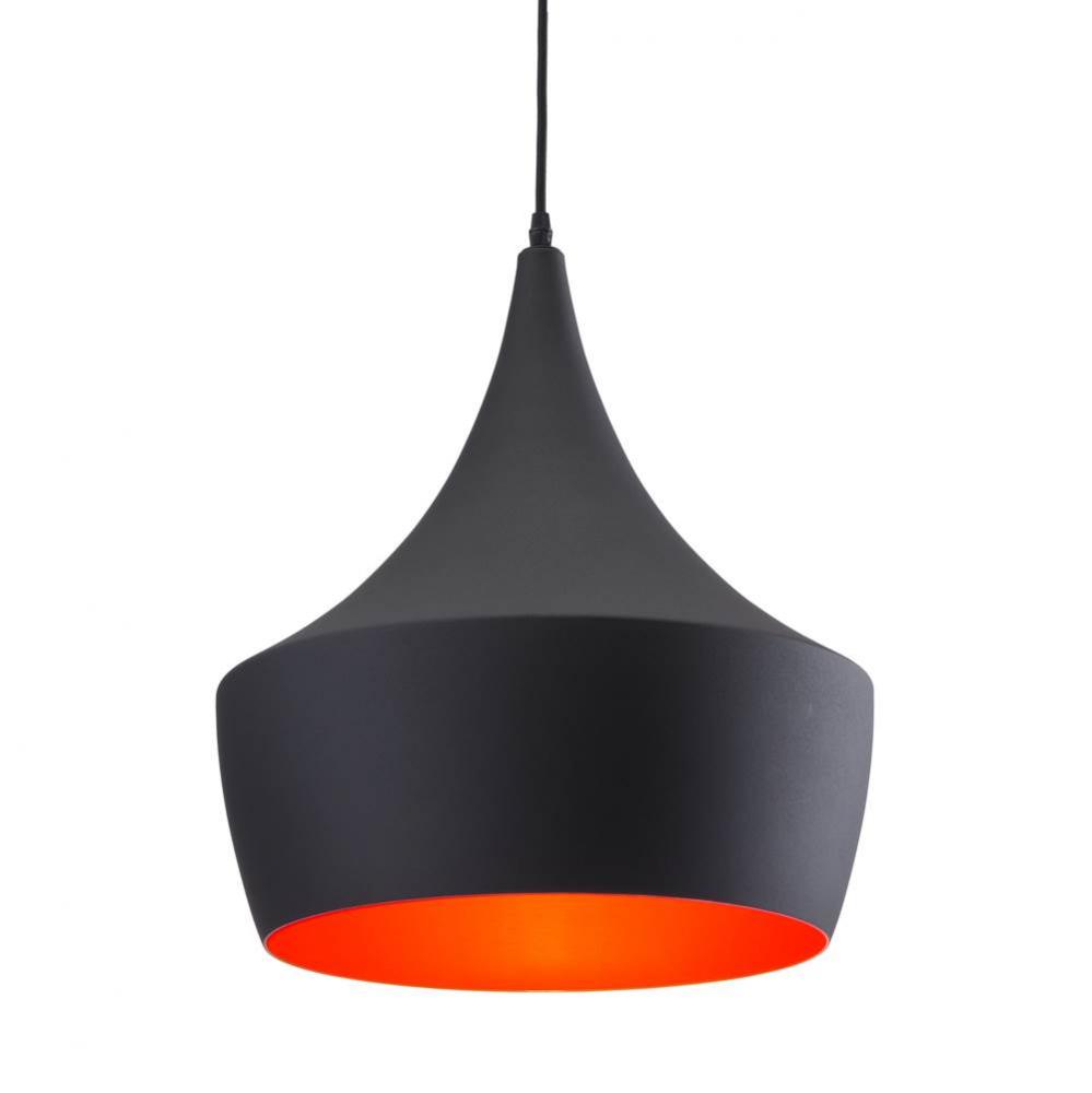 Copper Ceiling Lamp Matte Black