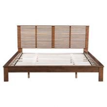 Zuo 100574 - Linea King Bed Walnut