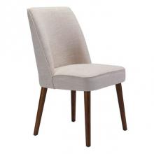 Zuo 100720 - Kennedy Chair Beige (Set of 2)