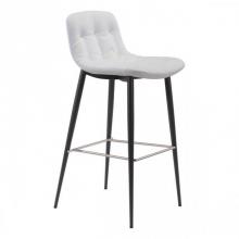 Zuo 101087 - Tangiers Bar Chair (Set of 2) White