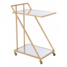 Zuo 101479 - Alto Bar Cart Mirror and Gold