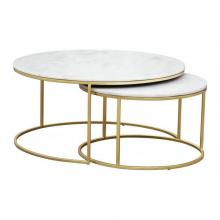 Zuo 102017 - Daniel Nesting Coffee Table Brass