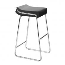 Zuo 300041 - Wedge Barstool (Set of 2) Black