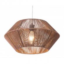 Zuo 56092 - Kendrick Ceiling Lamp Brown