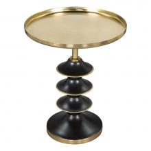 Zuo 109564 - Donahue Side Table Gold and Black