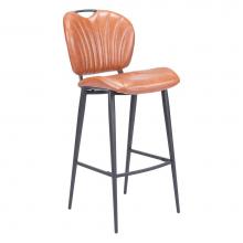 Zuo 109339 - Terrence Bar Chair Vintage Brown