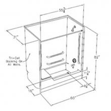 Comfort Designs XSS6009TS Pediatric - XSS6009TS Pediatric Plumbing Shower