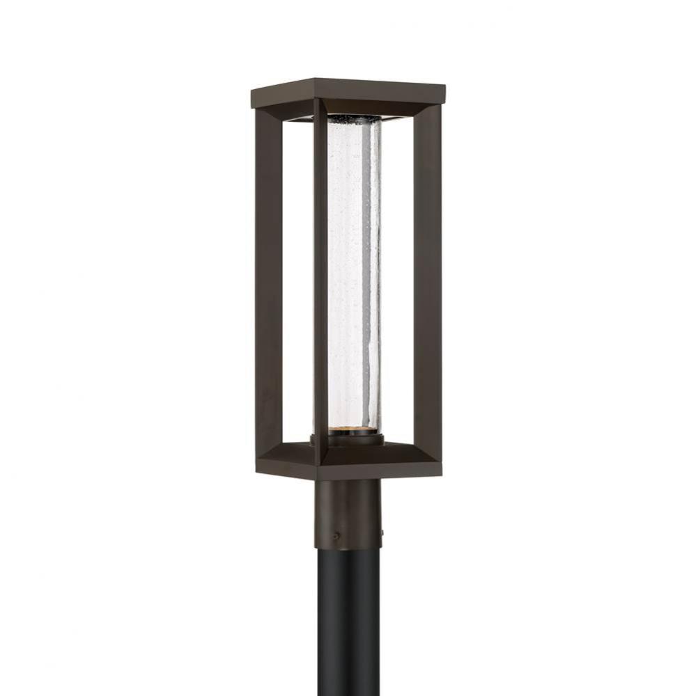 1 Light Led Post Mount