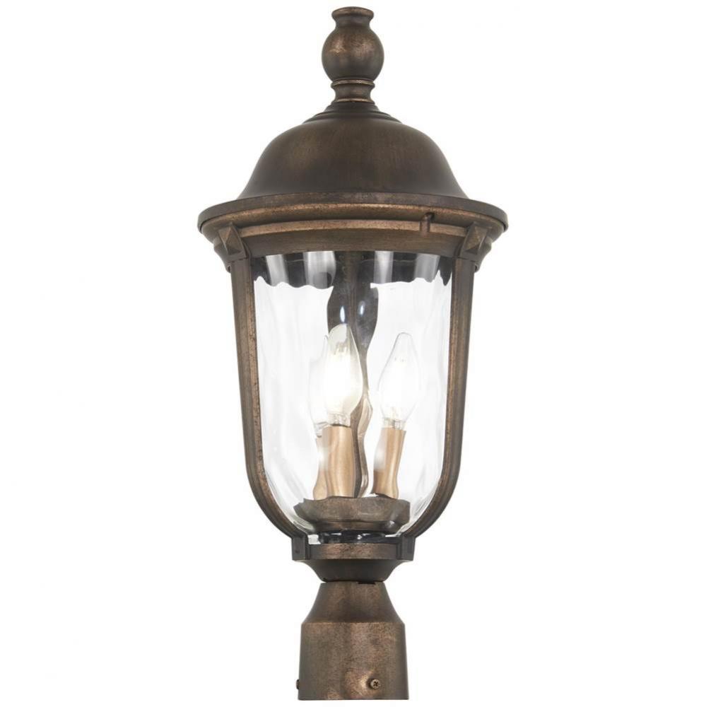 3 Light Outdoor Post Mount
