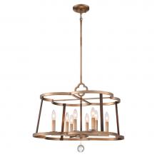The Great Outdoors 4838-690 - AVA LIBERTINE- 8 LT CHANDELIER