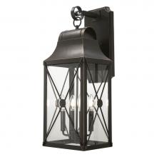 The Great Outdoors 73293-143C - De Luz - 4 Light Outdoor Wall Mount