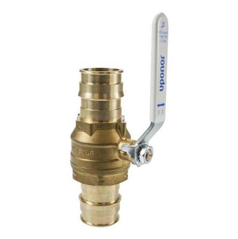 ProPEX LF Brass Commercial Ball Valve (full port), 2'' PEX x 2'' PEX