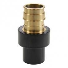 Uponor CP4502020 - Propex Lf Brass X Cpvc Spigot Adapter, 2'' Pex X 2'' Cpvc (Cts)