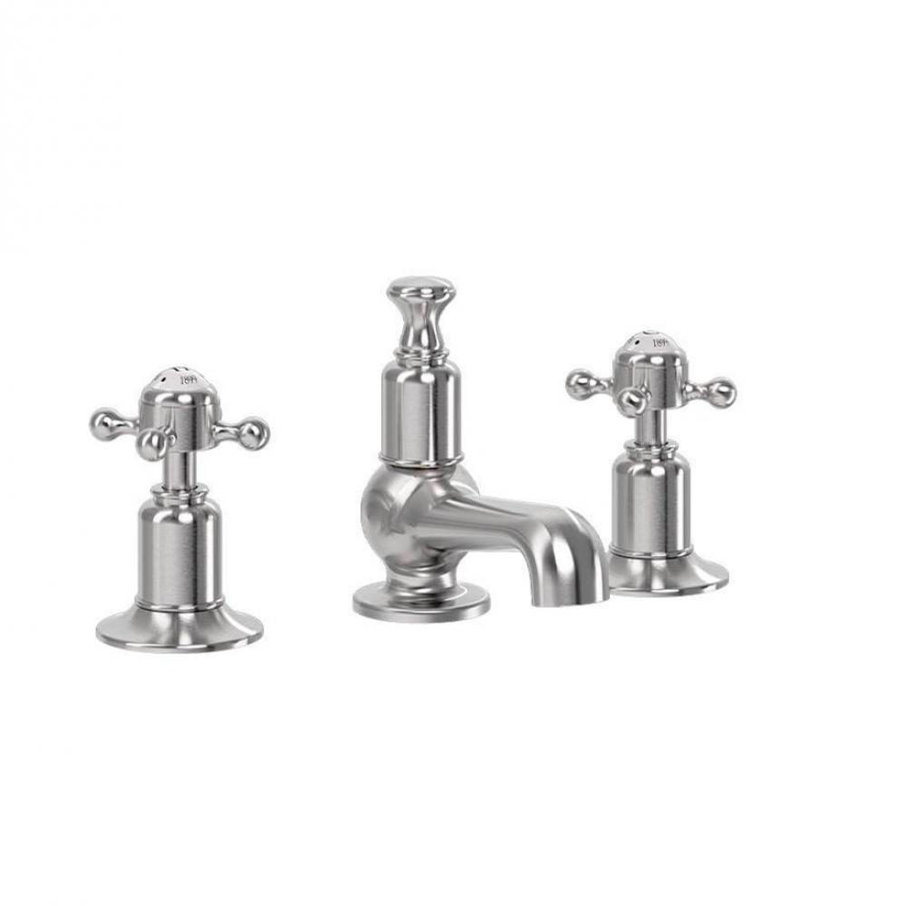 Belgravia Widespread Basin Faucet with Cross Handles SN