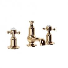 Crosswater London US-BL130DPB - Belgravia Widespread Basin Faucet with Cross Handles B