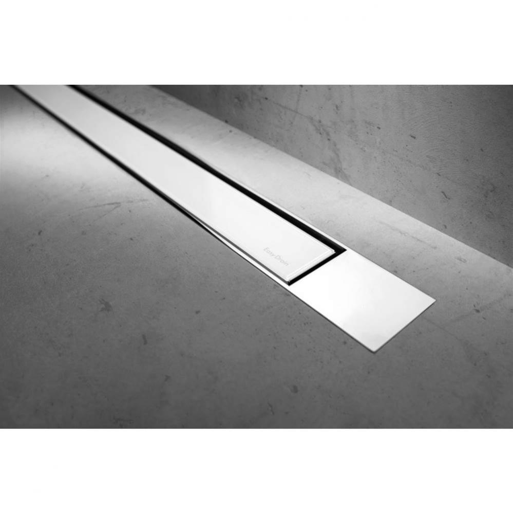 Modulo Trim Z2 Glass white TAF-Chrome 31 1/2'' (800mm)