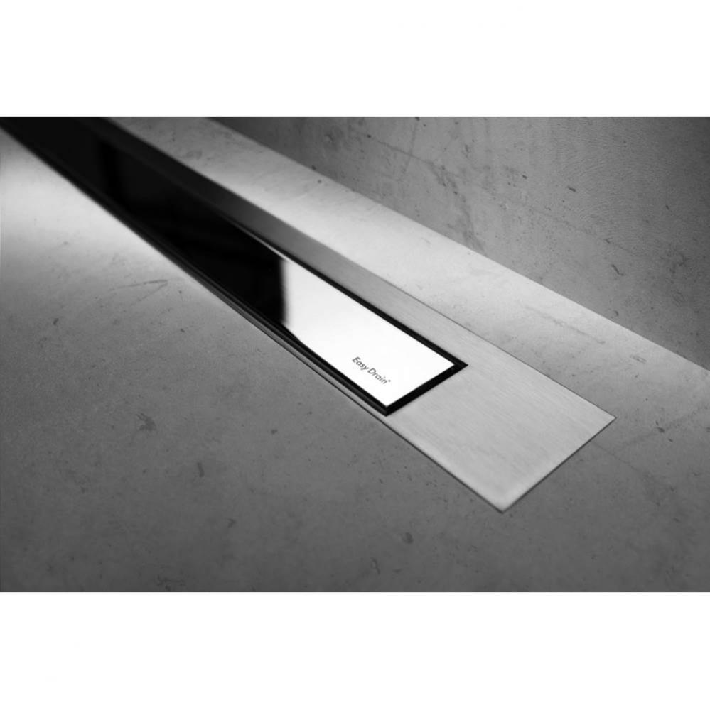 Modulo Trim Z3 Zero+Chrome TAF-brushed 35 1/4'' (900mm)