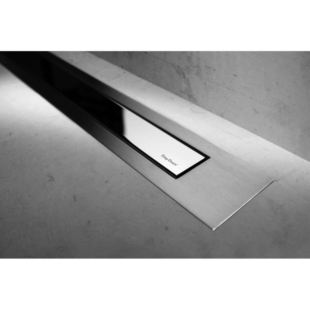 Modulo Trim Z4 Zero+Chrome TAF-brushed 39 3/8'' (1000mm)