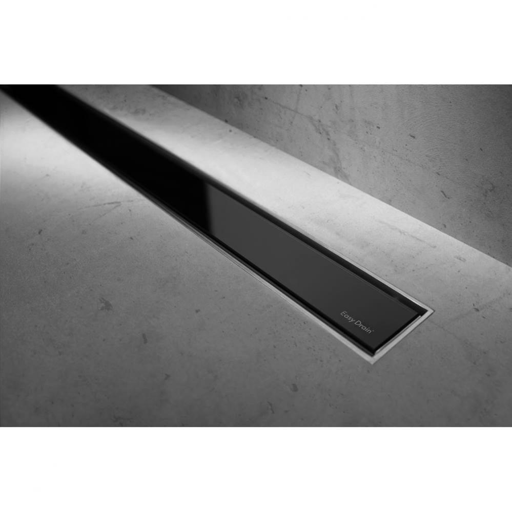 Modulo Trim Glass Matt Black TAF   43 3/8''(1100mm)