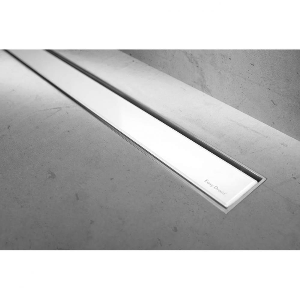 Modulo Trim Glass white TAF   43 3/8''(1100mm)