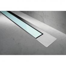 Easy Drain USA MTAFDZ3MGG 800 - Modulo Trim Z3 Glass green TAF-brushed 31 1/2'' (800mm)