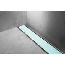 Easy Drain USA MLWGG 1000 - Modulo Trim Glass green TAF Wall 39 3/8'' (1000mm)