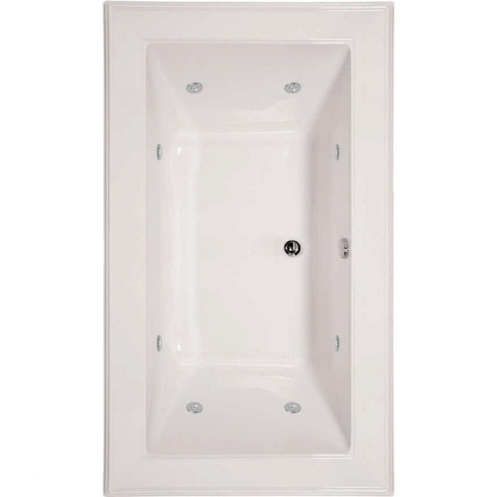 ANGEL 7242 CENTER DRAIN - AC W/WHIRLPOOL SYSTEM-BISCUIT