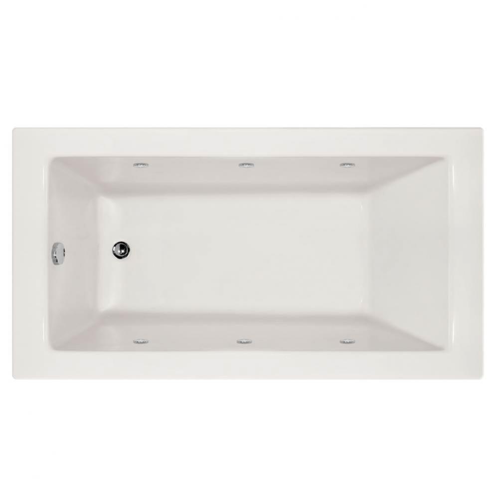 SHANNON 6632 AC W/WHIRLPOOL SYSTEM - WHITE - RIGHT HAND