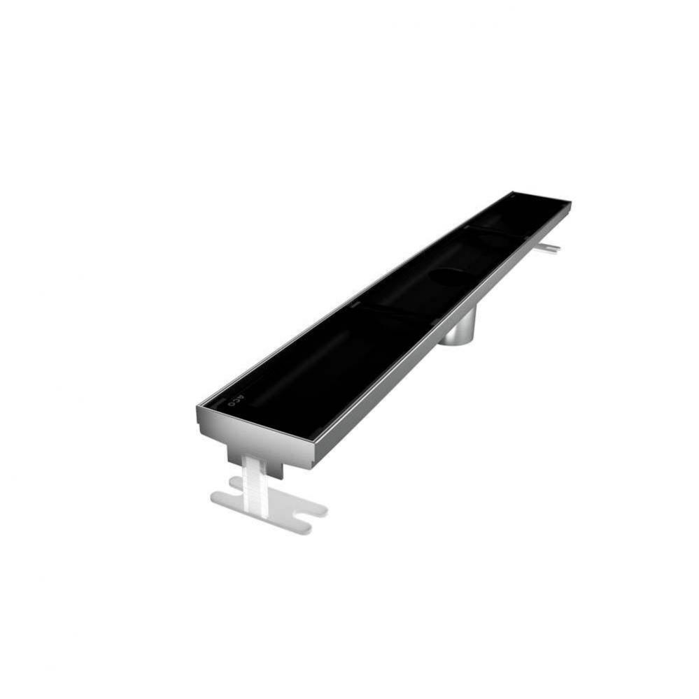 40'' (1000mm/39.37'') Black Glass Insert